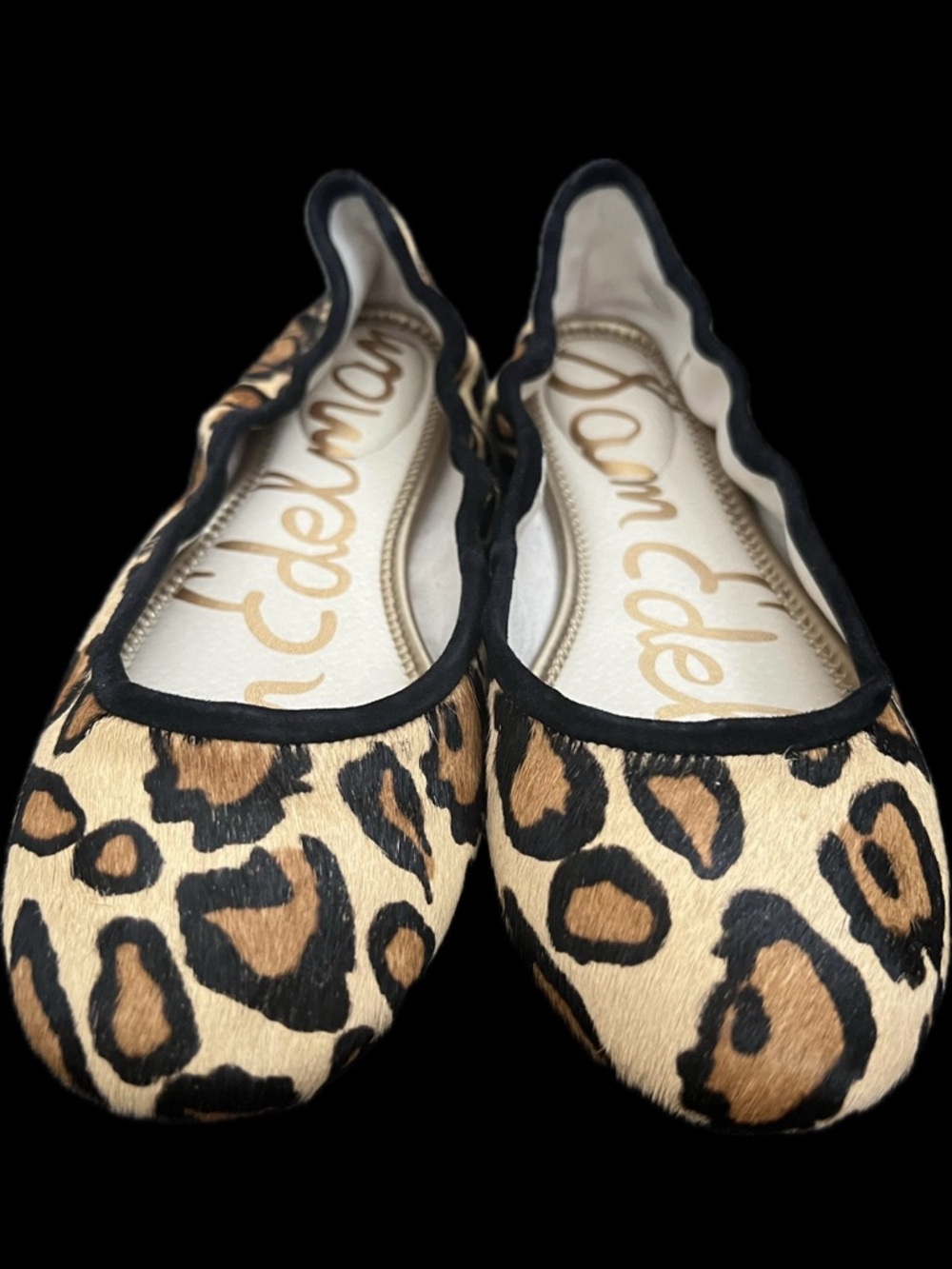 Sam Edelman Fritz Leopard Print Ballet Flats - Women's 91/2